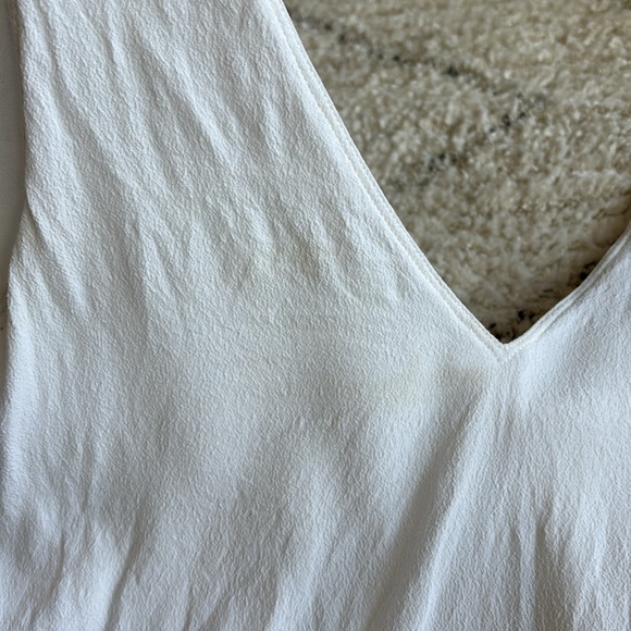Wilfred Cropped Tie Open Back Medium Tank Top - Picture 4 of 9